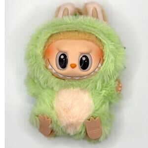New - Labubu Fuzzy Green Monster Costume/Outfit for The Monster - Costume Only